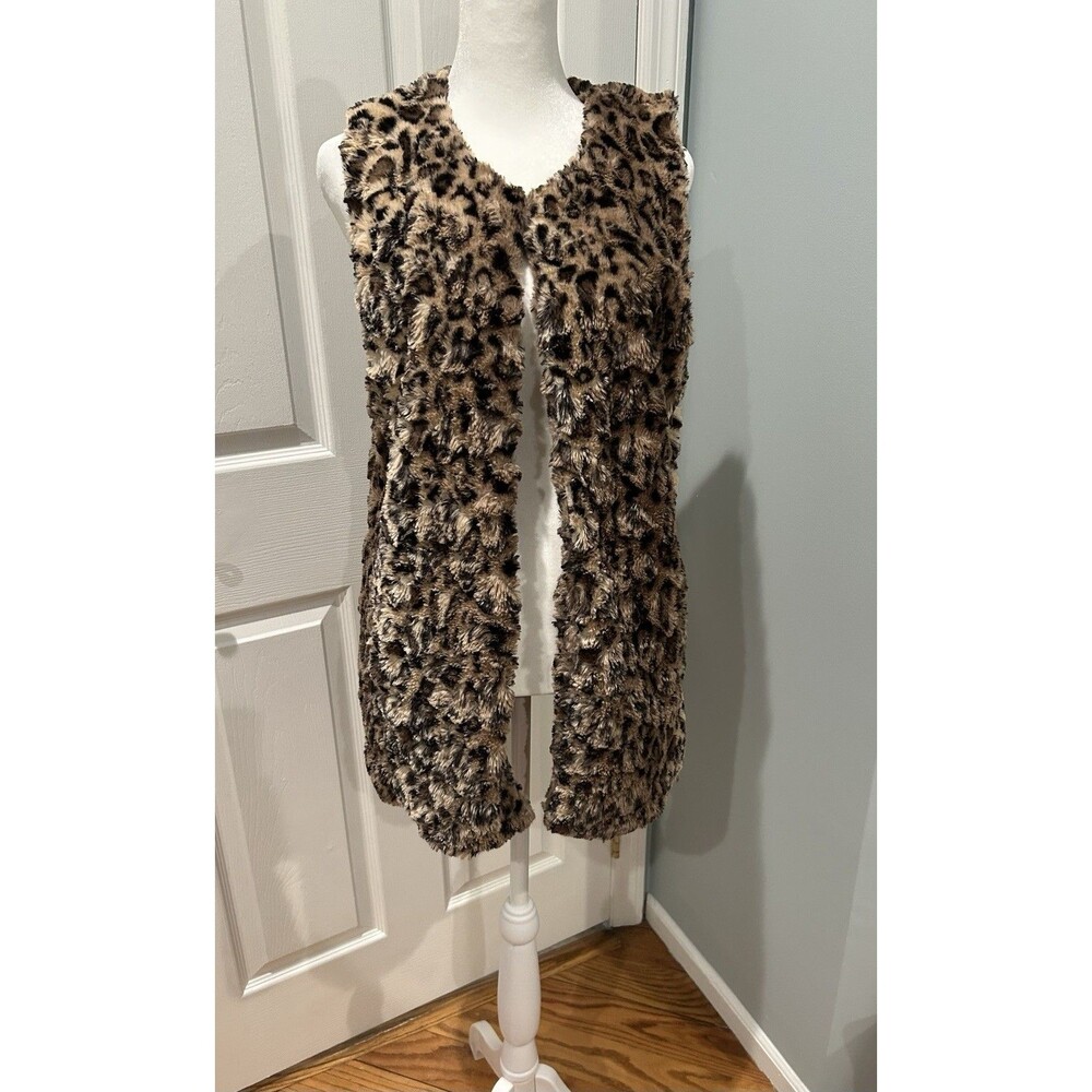 Steve Madden Women's Faux Fur Vest Size M
